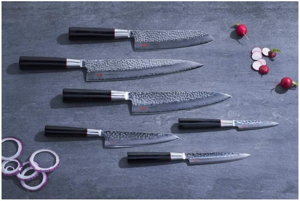 Senzo L Gyuto Hocho Messer Silber