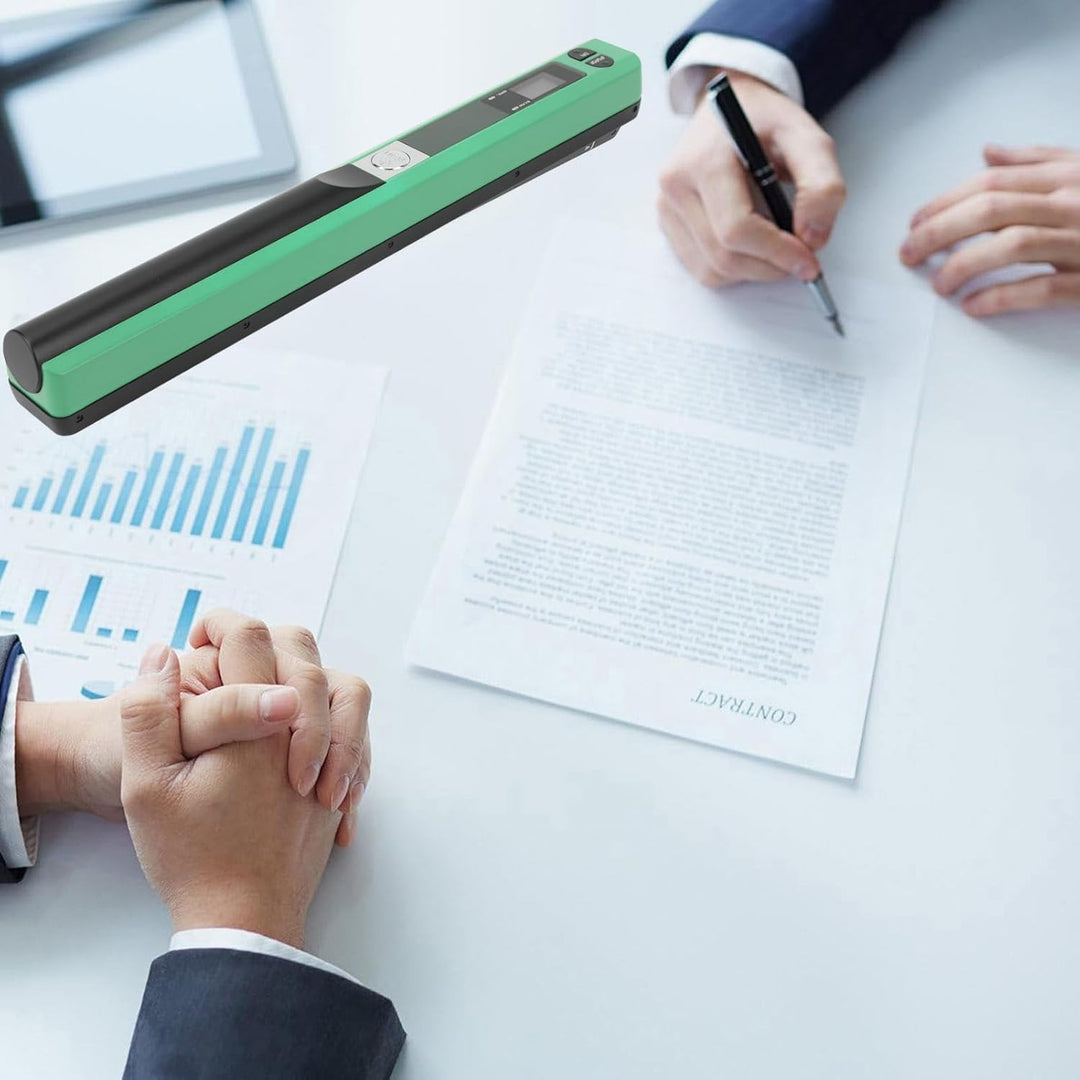 Tragbarer Hand-Fotoscanner, 3 Auflösungsmodi, Einfach zu Bedienen, Mehrere Dateiformate Werden Unter