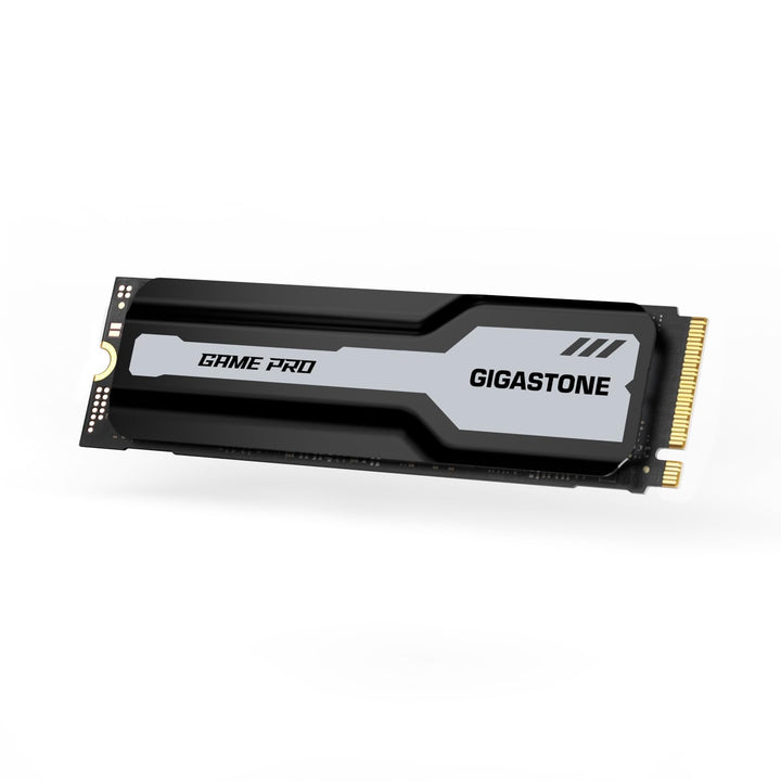 Gigastone M.2 SSD 2TB mit Kühlkörper Optimiert für PS5 NVMe SSD M.2 2280 PCIe Gen4 Ultraschnelle Int