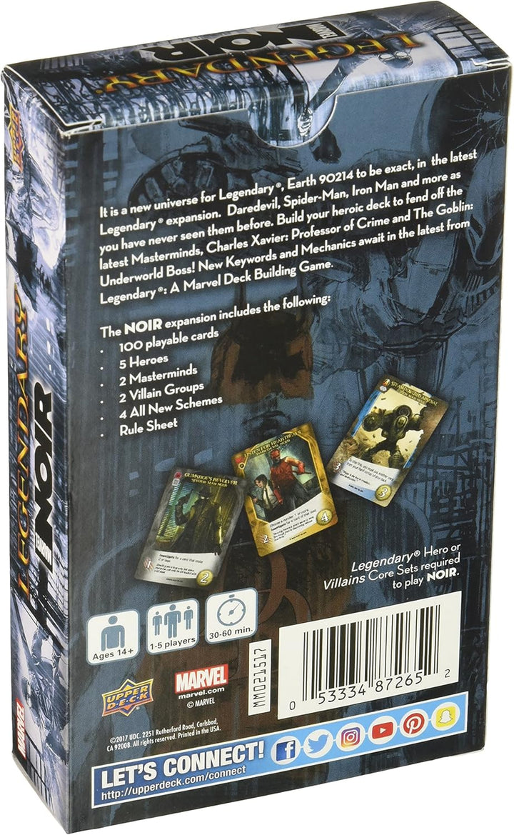 Legendary Marvel Legendary: Noir Expansion