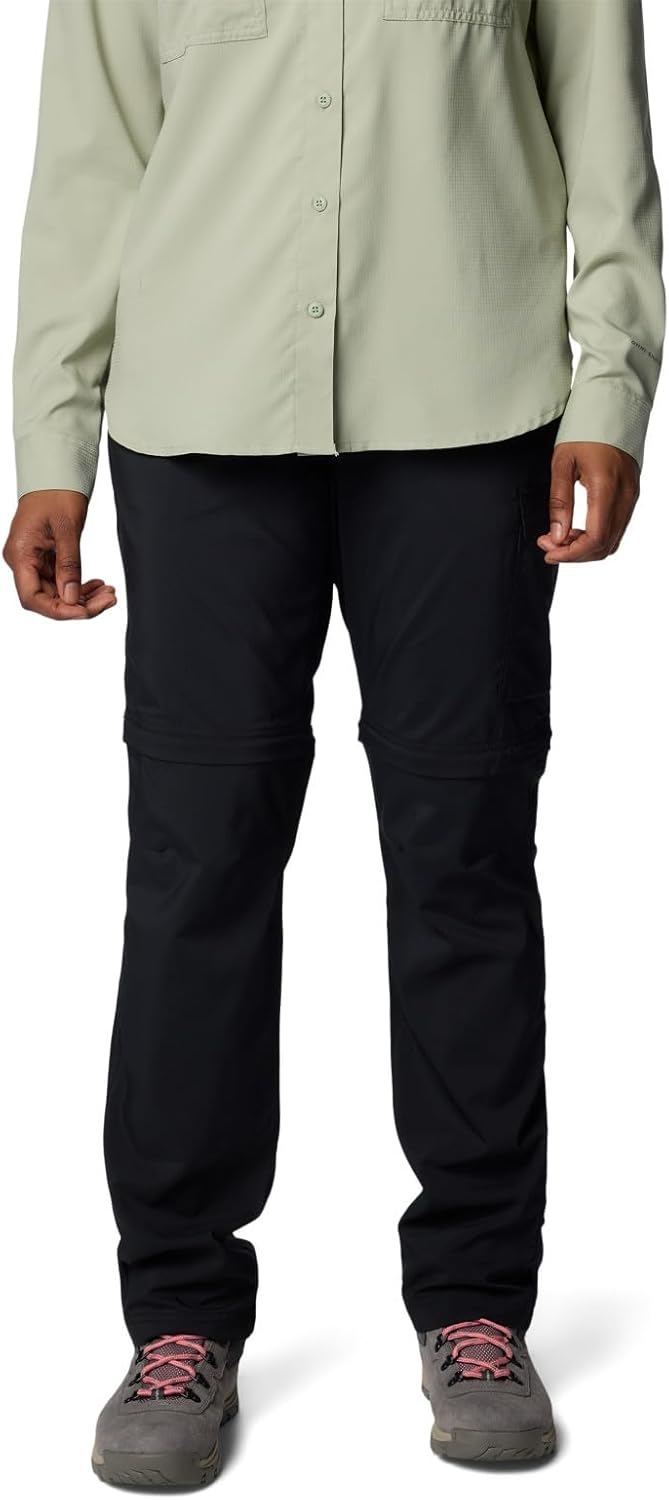Columbia Damen Umwandelbare Wanderhose Silver Ridge Utility 44 Schwarz, 44 Schwarz