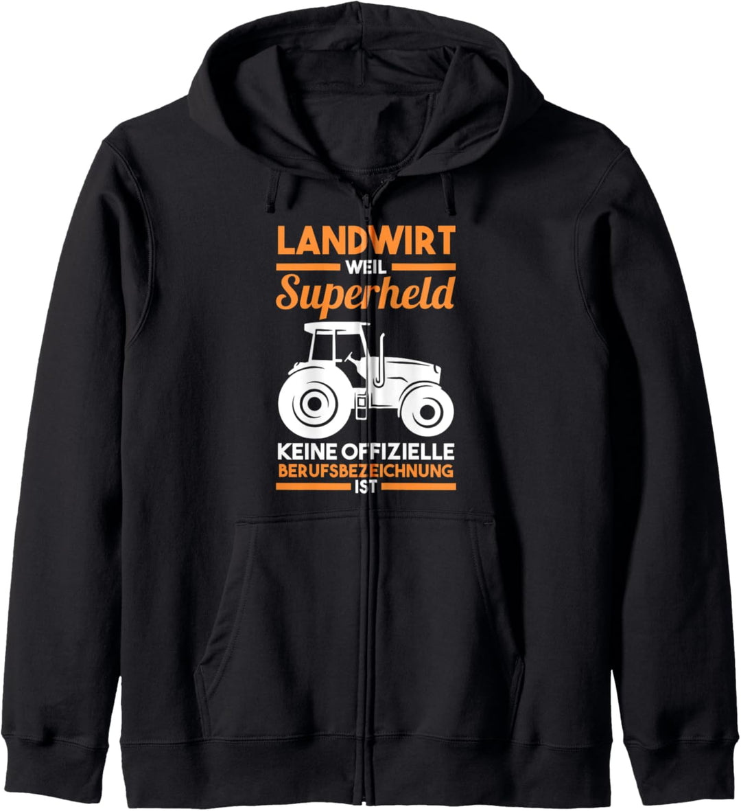 Landwirt Traktor Superheld Bauer Kapuzenjacke