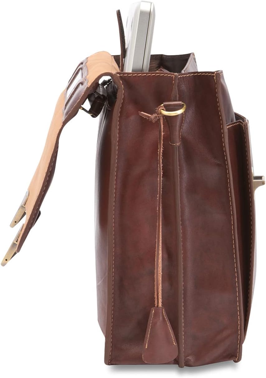 Picard Herren Aktentasche TOSCANA aus Rindsleder OneSize | mit Steckverschluss | Aktentasche | Busin