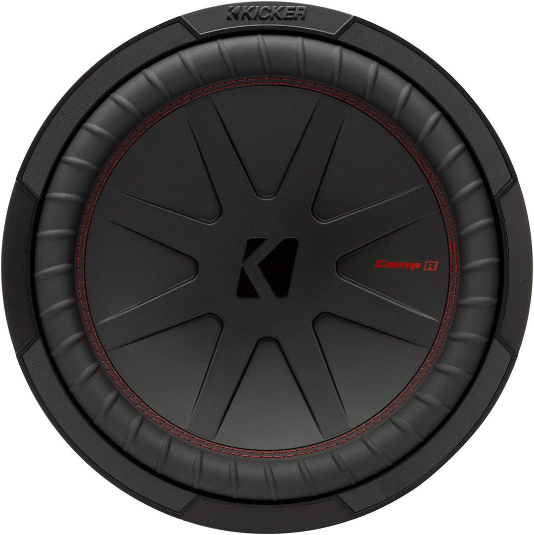 KICKER CompR122 (CWR122-48) - 30 cm Passiv Subwoofer mit 1000 Watt (RMS: 500 Watt) Dual 2 Ohm, Dual