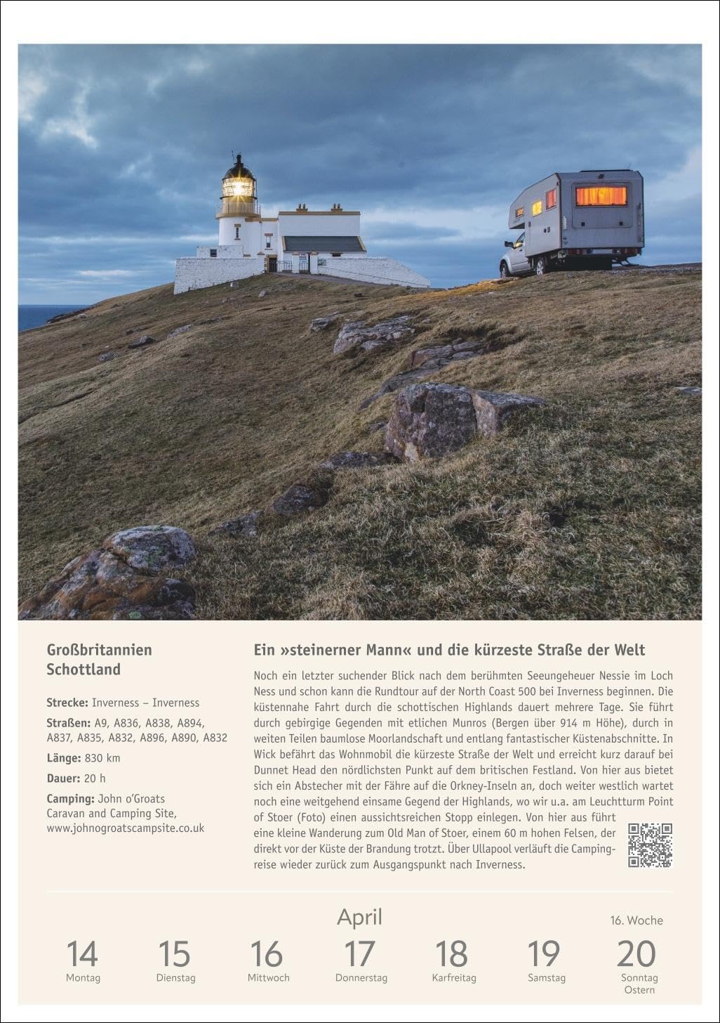 Campinglust Wochen-Kulturkalender 2025 - 53 unvergessliche Touren: Wochenkalender für alle Reise- un