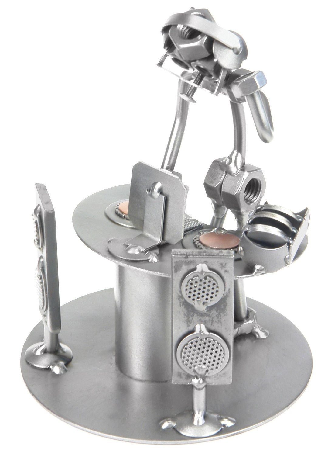 metalman24 Schraubenmännchen Discjockey DJ handgefertigte ausgefallene Geschenkidee …