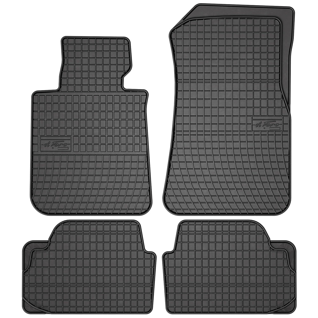 SMK Gummimatten Auto fussmatten Satz für BMW 1er E81 2004-2011 Erleben Sie einen neuen Standard des