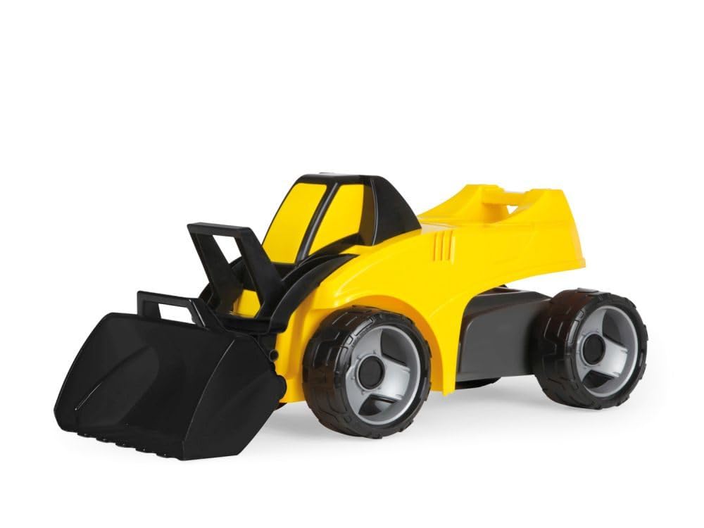 Lena 02145 GIGA Trucks Aufsitzschaufellader Pro X, robuster Schaufellader mit grosser Sitzfläche, st