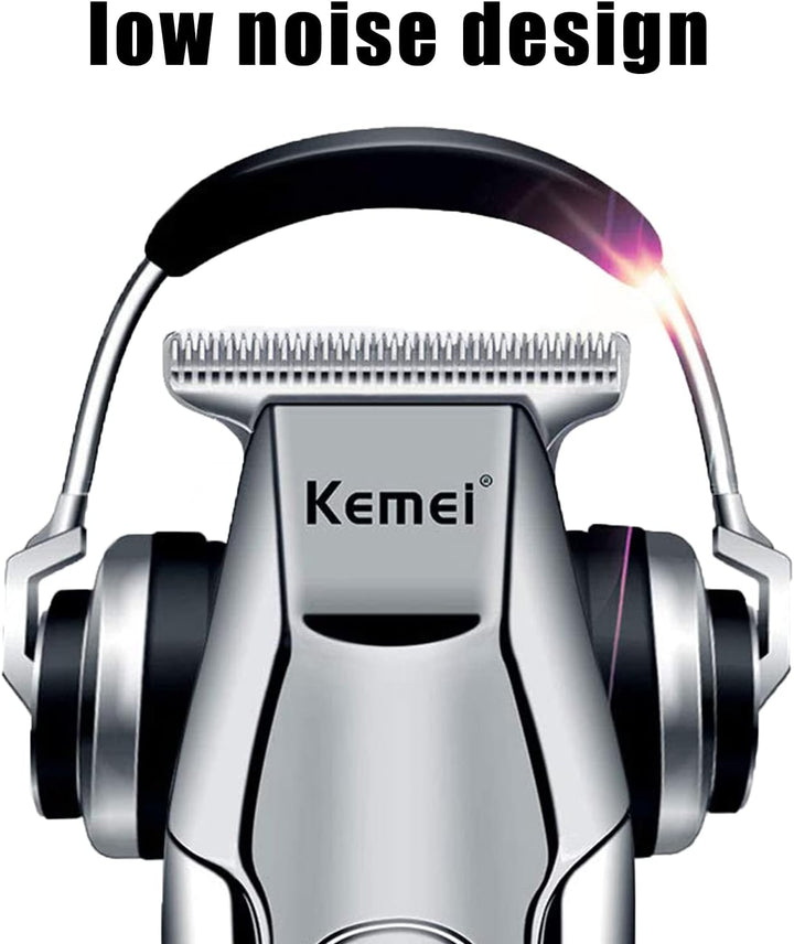 KEMEI Herren LCD Display Baldheaded Haarschneidemaschine Professionelle Bart Haarschneider Werkzeuge
