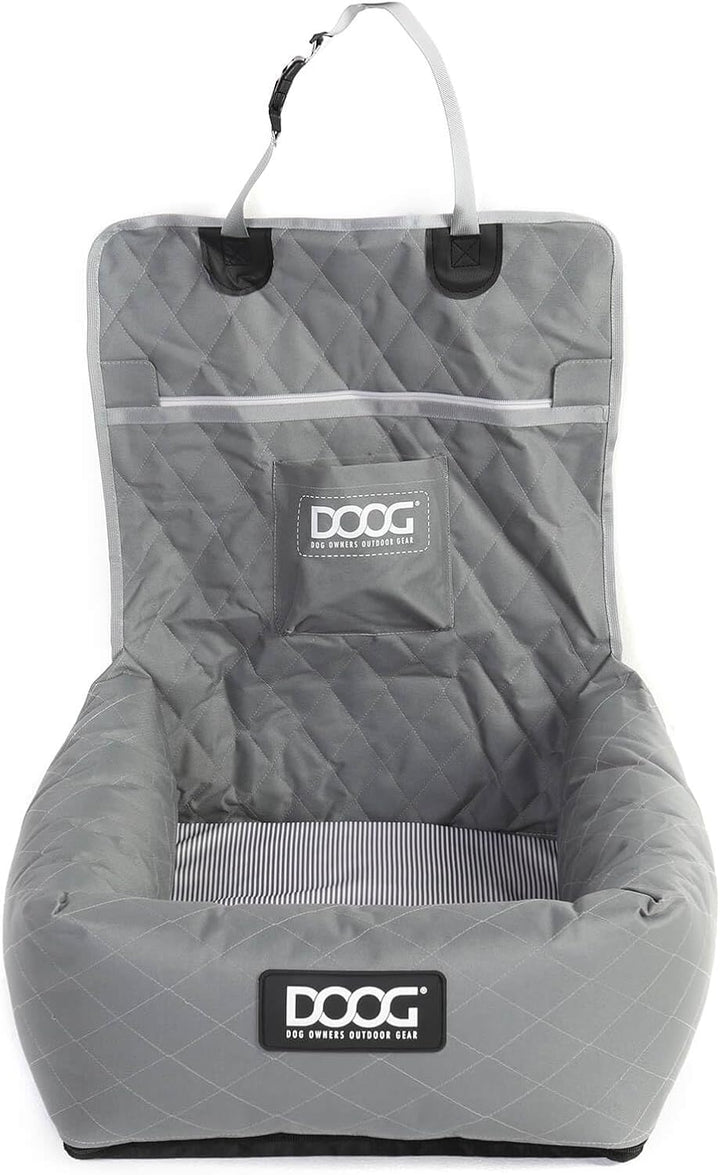 DOOG Deluxe Autositz & Reisebett für Haustiere – Sicher, bequem, schmutz- und tierhaarabweisendes 60