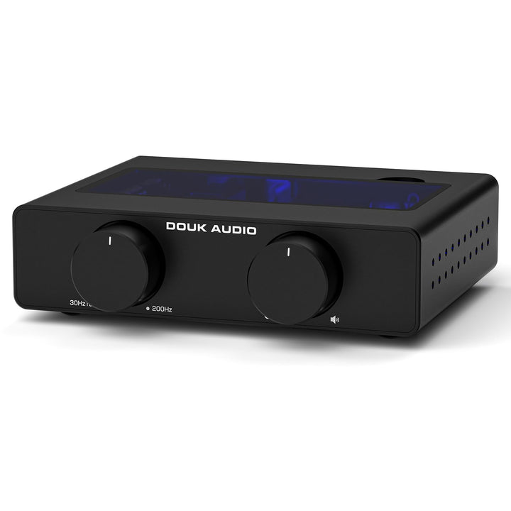 Douk A5 Stereo Verstärker mit TPA3255 Chips, Class D Amplifier High-Pass Filter, Mini Verstärker für