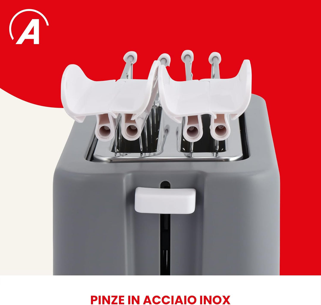 ARDES - ARTOAST05 Tostadora TOSTO CUBE con pinzas para tostadas rellenas - Temporizador para 6 tosta