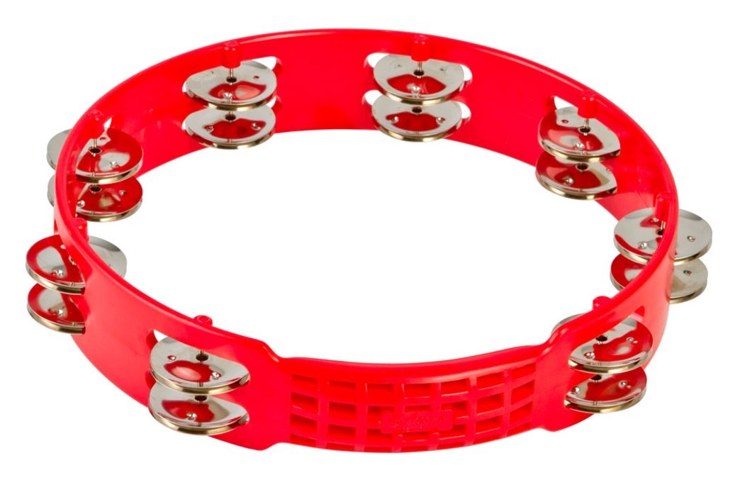 LP Latin Percussion LP861422 Tambourin Aspire 10" rot 10 Zoll Rot, 10 Zoll Rot