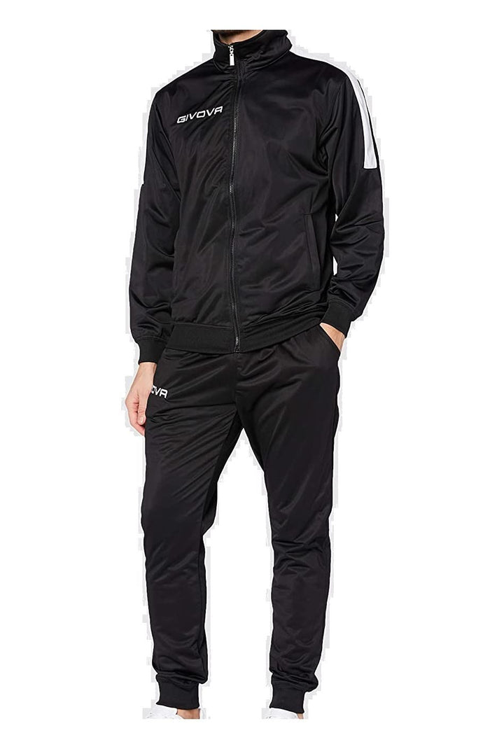Givova Tr033 Jumpsuit, Schwarz / Weiss