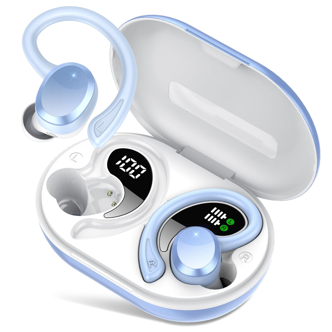 Bluetooth Kopfhörer Sport, In Ear Kopfhörer Kabellos Bluetooth 5.4 Kabellose Kopfhörer mit 4 Mic, 20