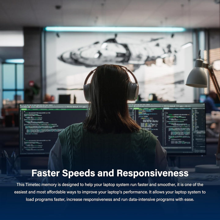 Timetec 16 GB DDR4 2666 MHz PC4-21300 Unbuffered ECC UDIMM 1,2 V CL19 2Rx8 Dual Rank 260 Pin SODIMM