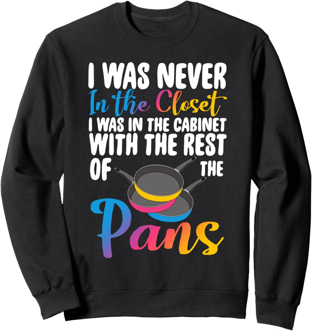 Pansexuelles LGBTQ lustiges Pan Pride Geschenk Sweatshirt