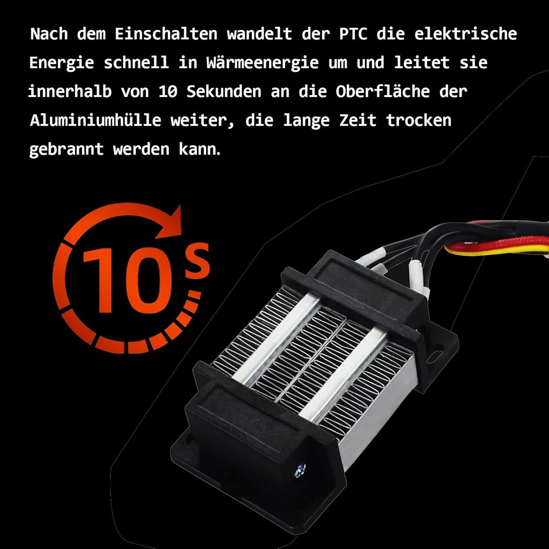 PTC-Heizelement 220V 100W PTC-Keramik-Luftheizgerät, PTC-Heizung, Elektrisch isolierte Keramik-Therm