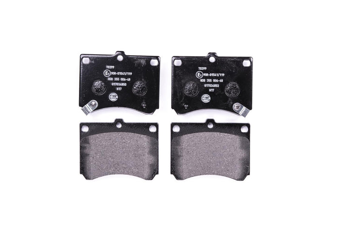 HELLA PAGID 8DB 355 006-481 Bremsbelagsatz - T0399 - Dicke/Stärke: 15mm - Bremssystem: Sumitomo - mi