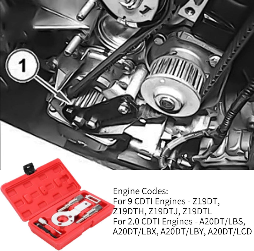 Motor Einstellwerkzeug Set Motor Zahnriemen Wechsel Arretierung Einstellwerzeug Steuerzeiten Werkzeu