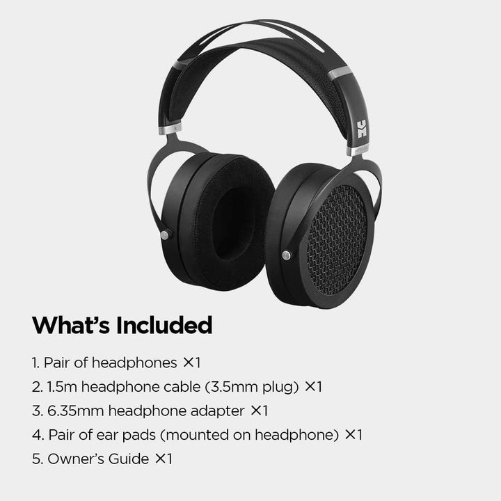HiFiMAN Sundara Over-Ear-Kopfhörer, magnetisch, mit Hi-Fidelity-Design, einfach zu bedienen, geeigne