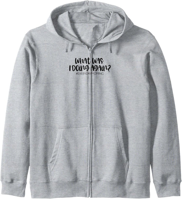 Was habe ich jeden Tag wieder gemacht? Kapuzenjacke