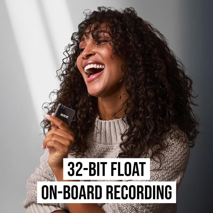 RØDE Wireless GO (Gen 3) – Kompakter kabelloser Mikrofon – Kristallklarer Klang, 32-Bit Float Aufnah