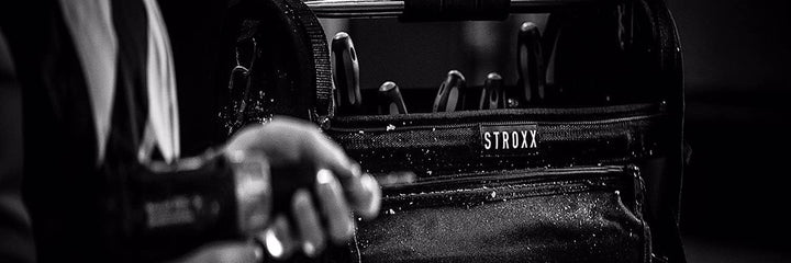 STROXX® Schraubendreher mit Drive-Funktion | inkl. 12 Bits | 2-Komponentengriff | Innovative Ratsche