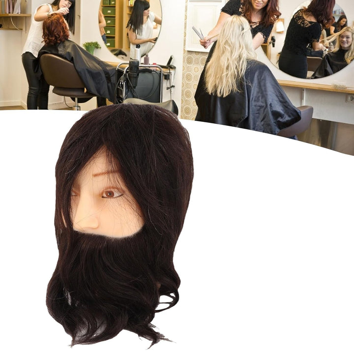 Friseur Mannequin -Kopf Männlich, Friseur Übung Kopf Zum Training 25 Cm Länge Salon Männlicher Manne
