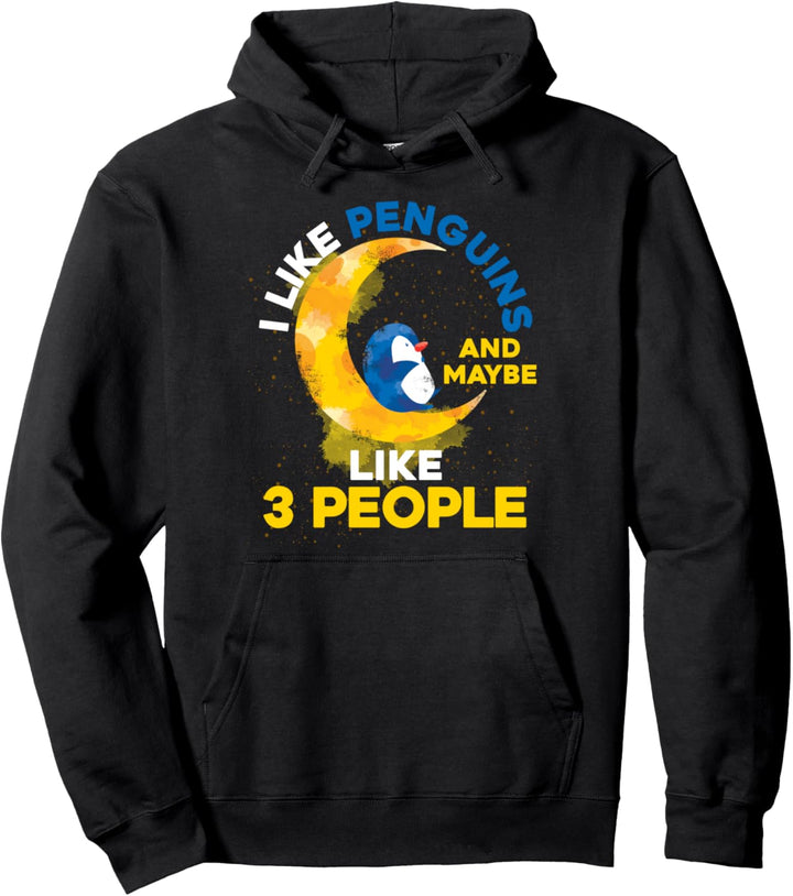 Lustiges Antarktis Tierpfleger Geschenk Pinguin Pullover Hoodie