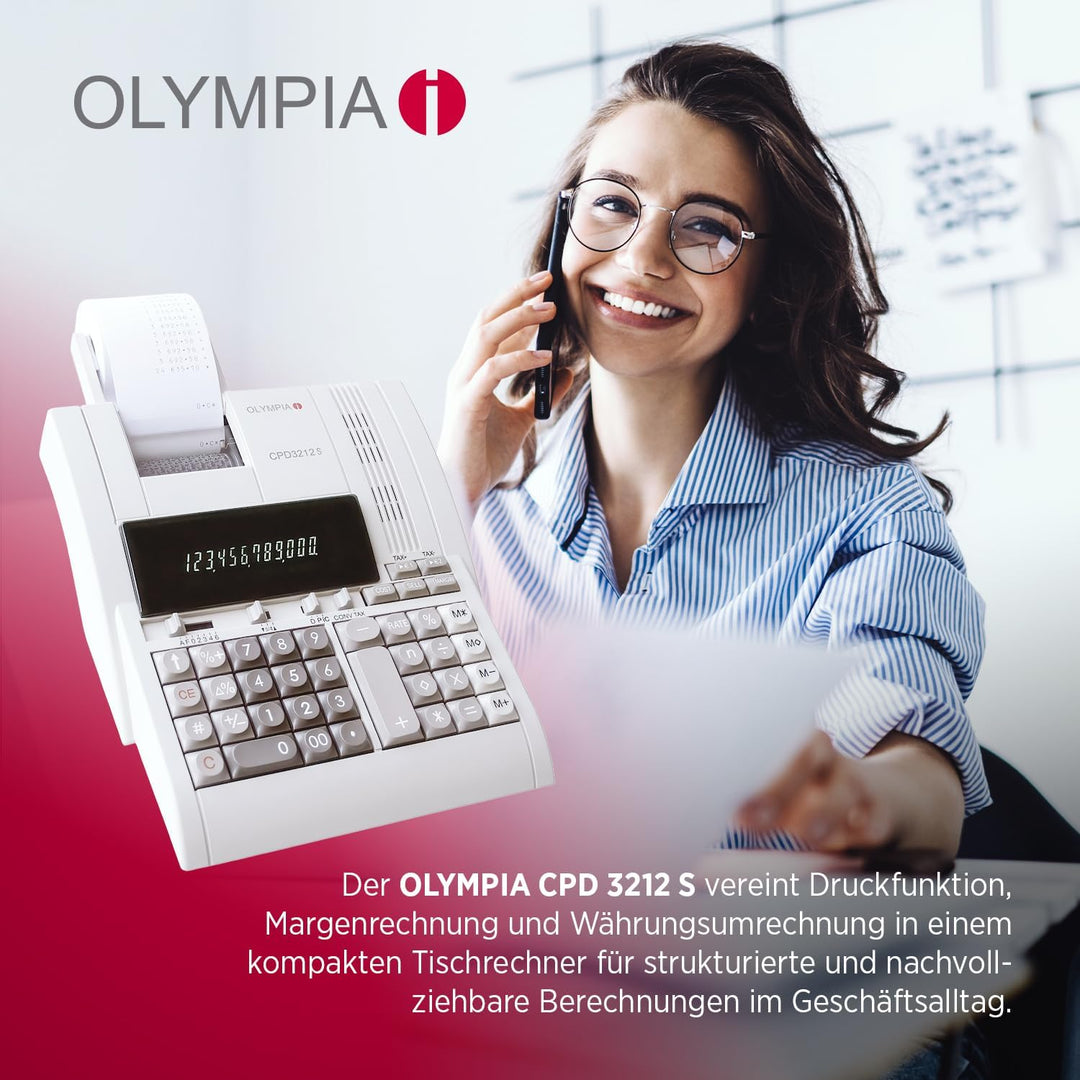 OLYMPIA Tischrechner CPD 3212S