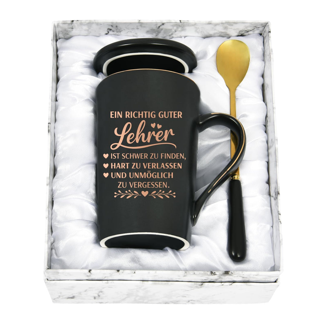Lehrer Geschenk Tasse, Abschiedsgeschenk Lehrer, Geschenke für Lehrer zum Abschied, Bester Lehrer Ge