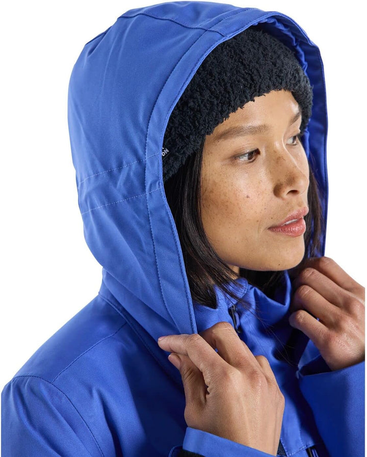 Burton Damen Lelah Snowboard JackegrünXS S Amparo Blue, S Amparo Blue