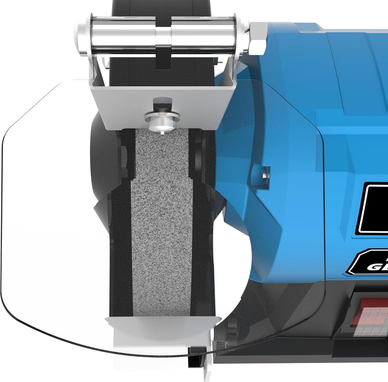 Güde 55223 Kombischleifer GKS 150-25 (Stabiler Maschinenfuss, Kondensatmotor, Funkenschutzeinrichtun