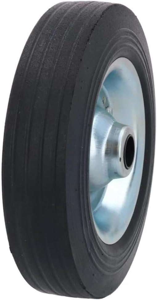 HEYOUTH Ersatzrad 228x60mm für Anhänger Stützrad | 300 kg Traglast | Ø 20mm Achsdurchmesser,Vollgumm