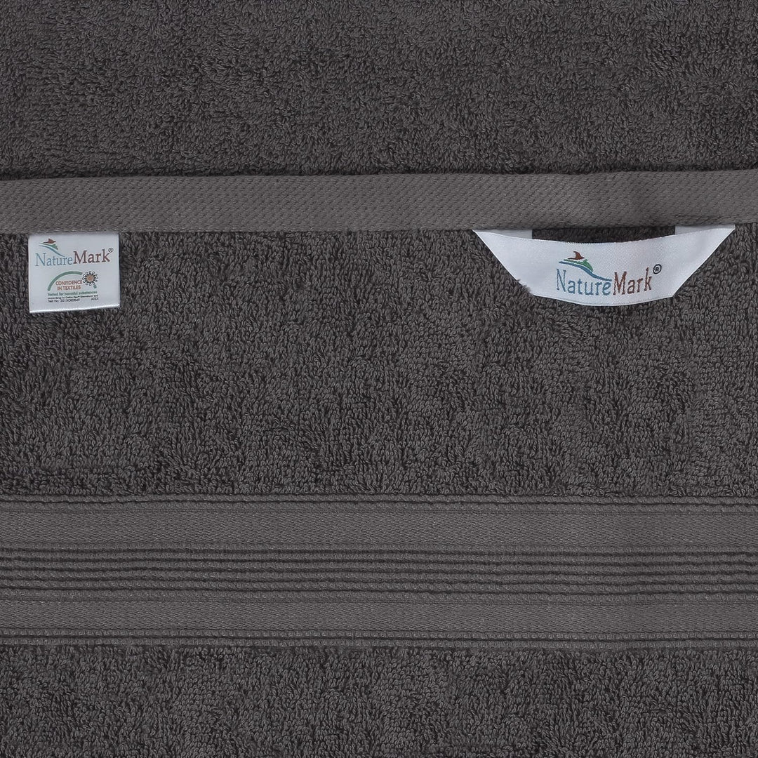NatureMark 10 TLG. Frottier Handtuch-Set Verschiedene Grössen 4X Handtücher, 2X Duschtücher, 2X Gäst