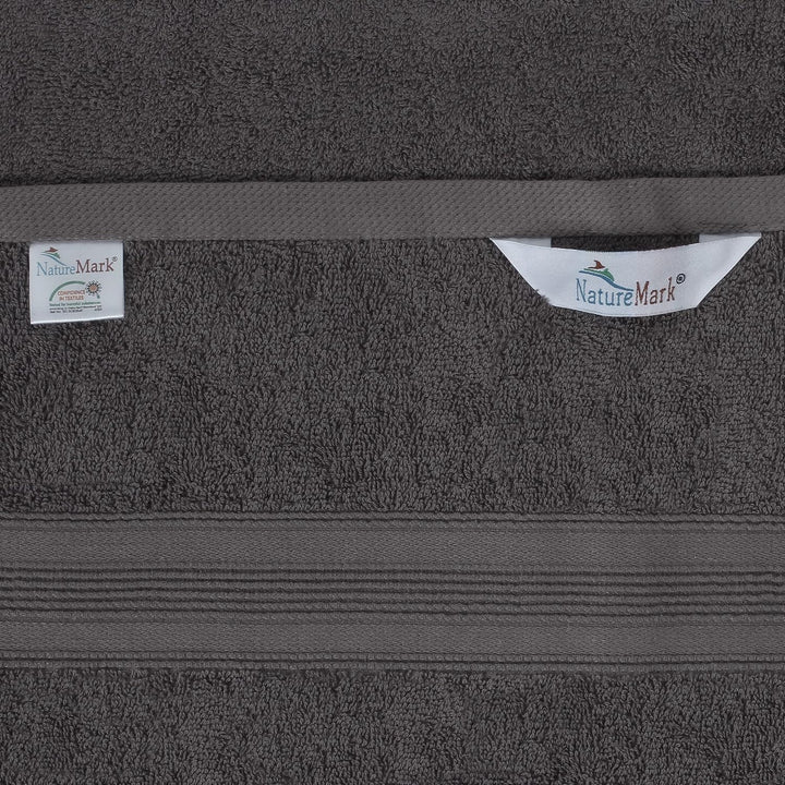 NatureMark 10 TLG. Frottier Handtuch-Set Verschiedene Grössen 4X Handtücher, 2X Duschtücher, 2X Gäst