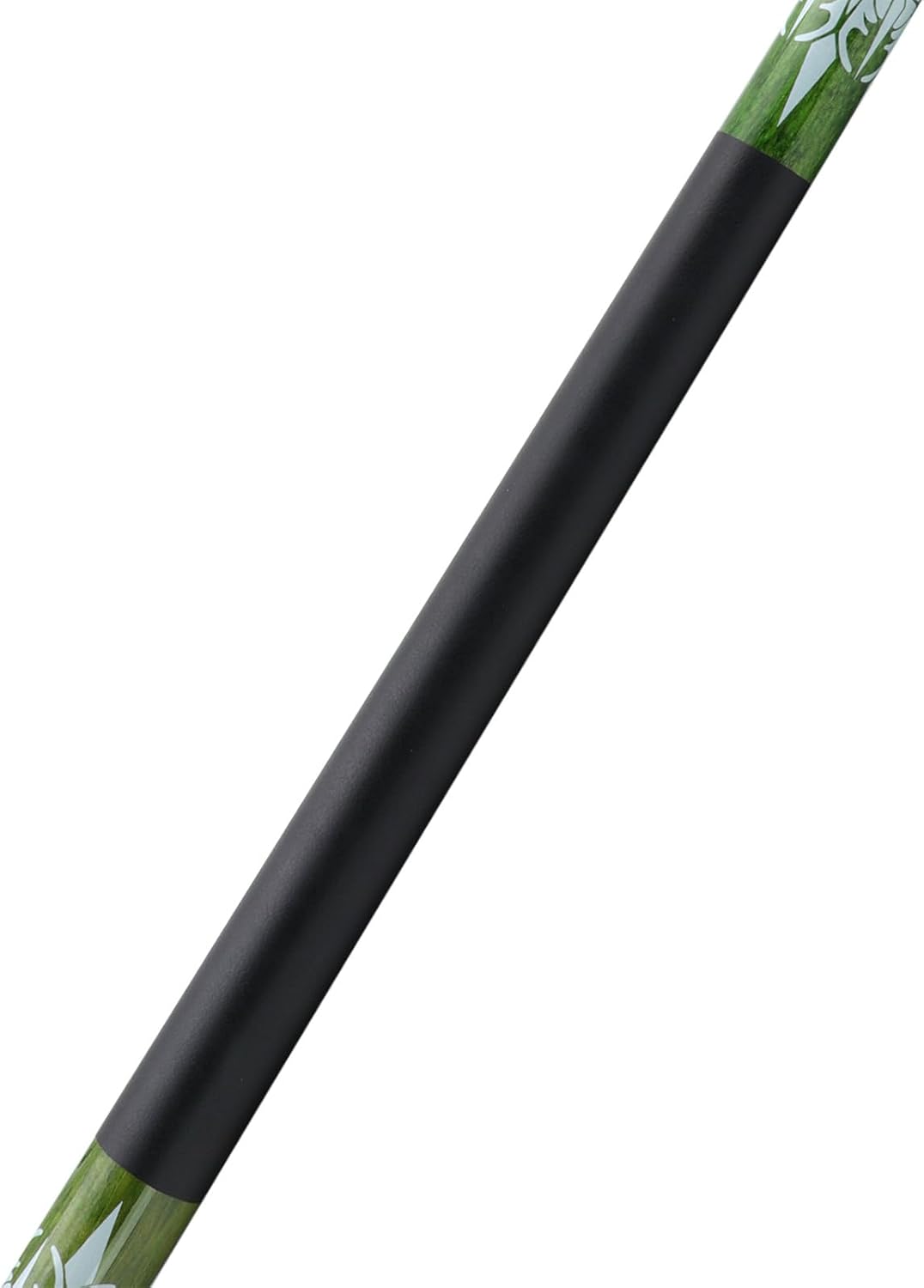 CUESOUL 58 Zoll Pool-Queue,21oz,13 mm Spitze, Billard-Queue mit Irish Wrap, verpackt in blau/brauner