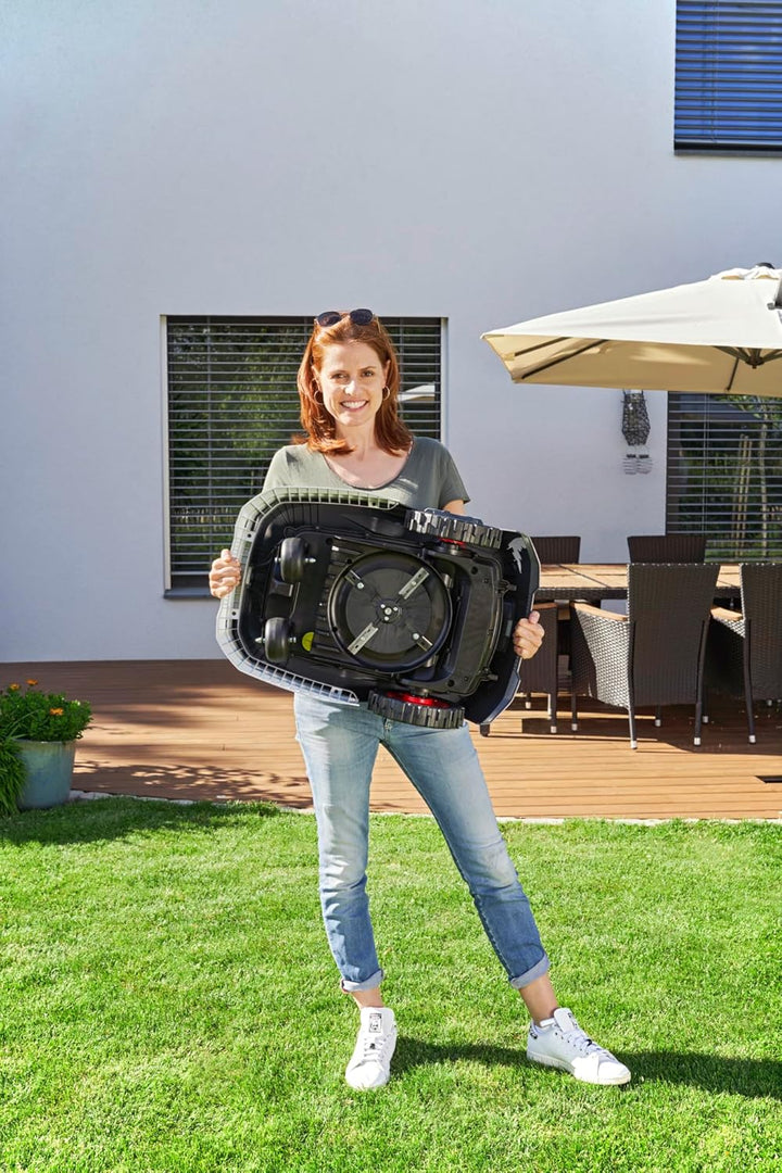 AL-KO Mähroboter Robolinho® 550W, Schnittbreite 20 cm, Li-Ion-Akku 20 V/2,5 Ah, für Flächen bis 550