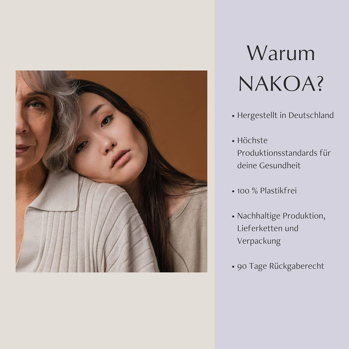 NAKOA Bräter für Backofen & Grill aus natürlichen Rohstoffen mit hervorragender Antihaftwirkung | Br