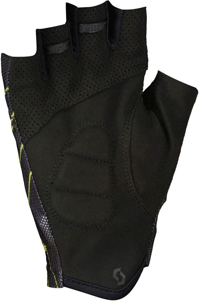 Scott RC Team Fahrrad Handschuhe kurz schwarz/gelb 2023: Grösse: L (10)