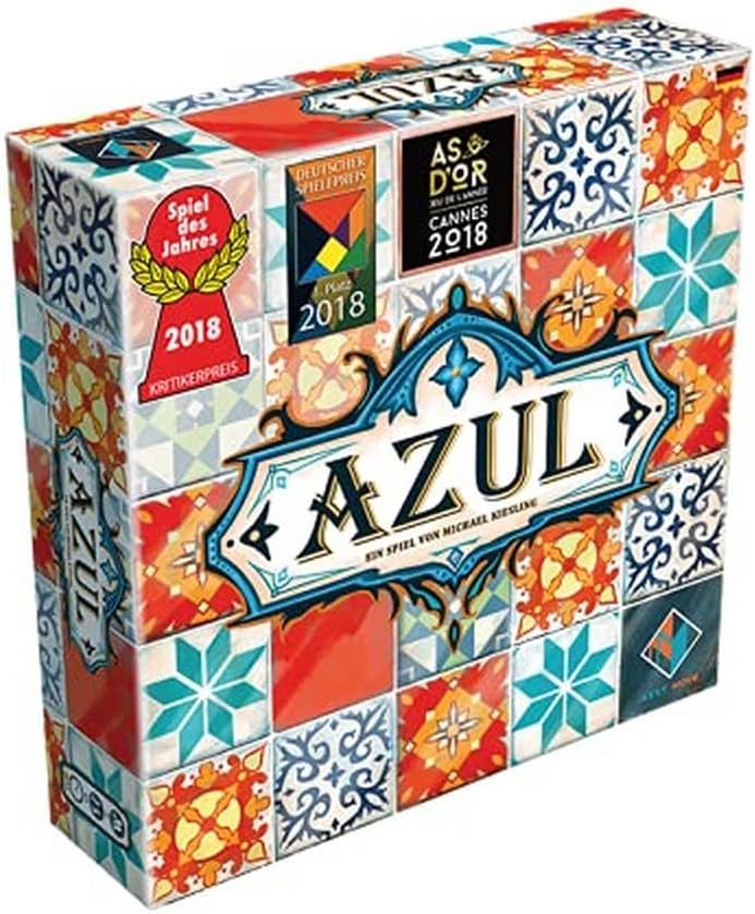 Asmodee | UNBOX NOW | Next Move Games | Azul | Grundspiel | Familienspiel | Spiel des Jahres 2018 |
