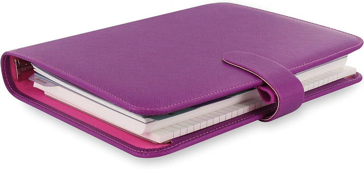 Terminplaner ,,Saffiano' A5 in rasberry von Filofax himbeere, himbeere