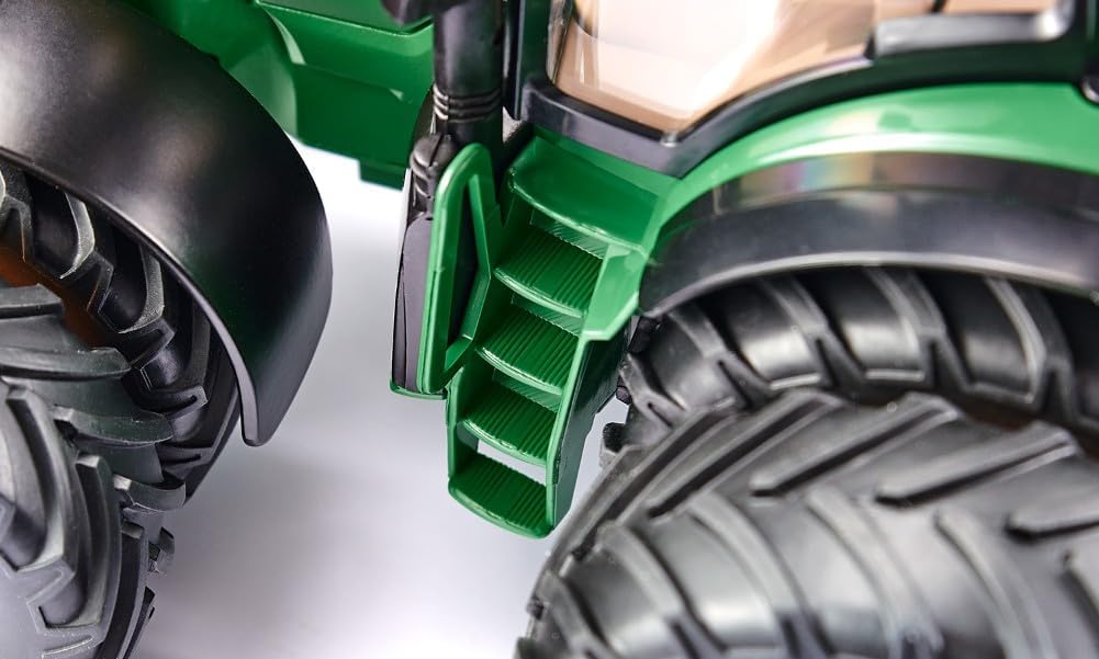 siku 6736, John Deere 7290R Traktor, Inkl. Fernsteuermodul, Grün, Metall/Kunststoff, 1:32, Ferngeste