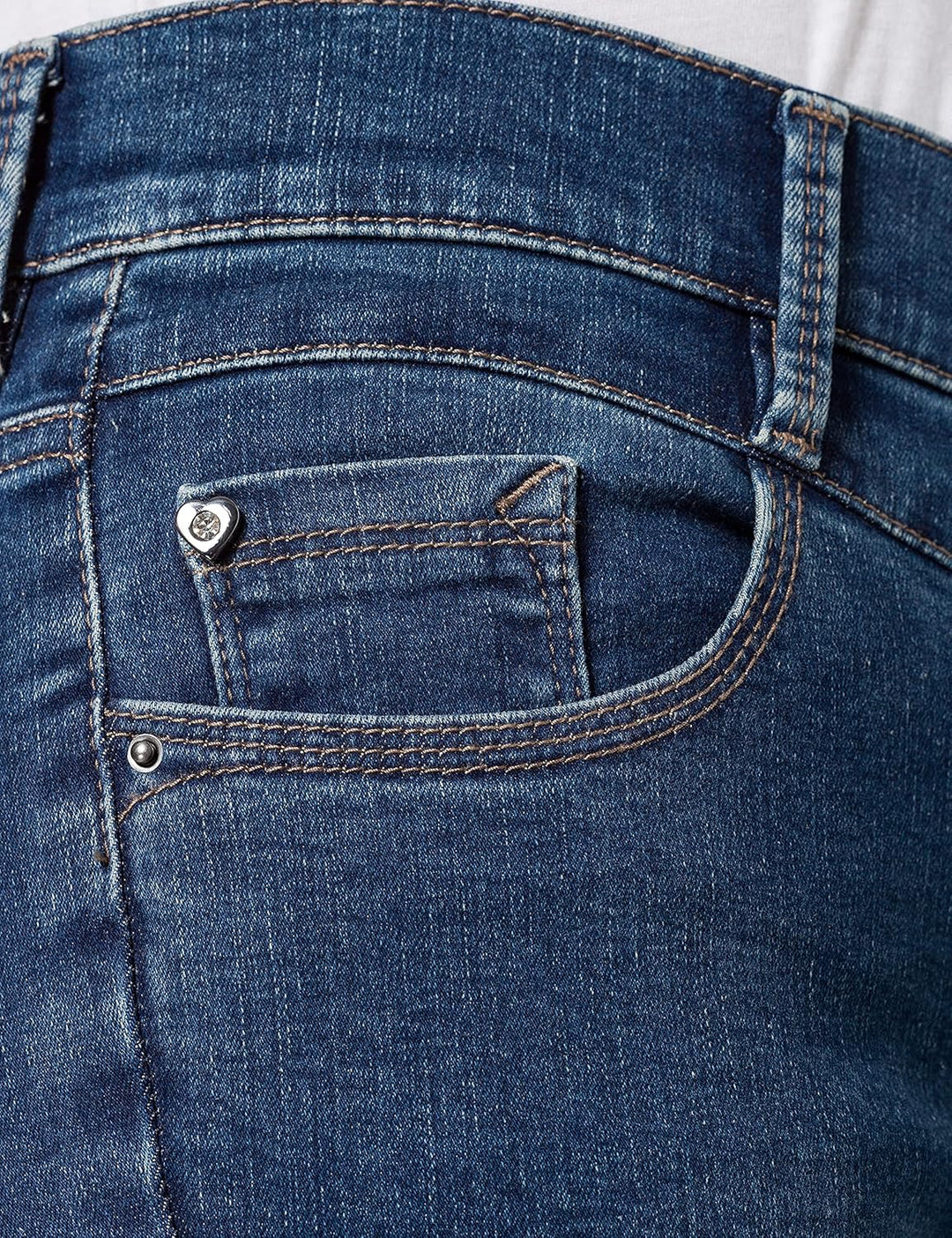 Atelier GARDEUR Damen Zuri Wondershape Jeans 34 Blau (Dark Stone 168), 34 Blau (Dark Stone 168)