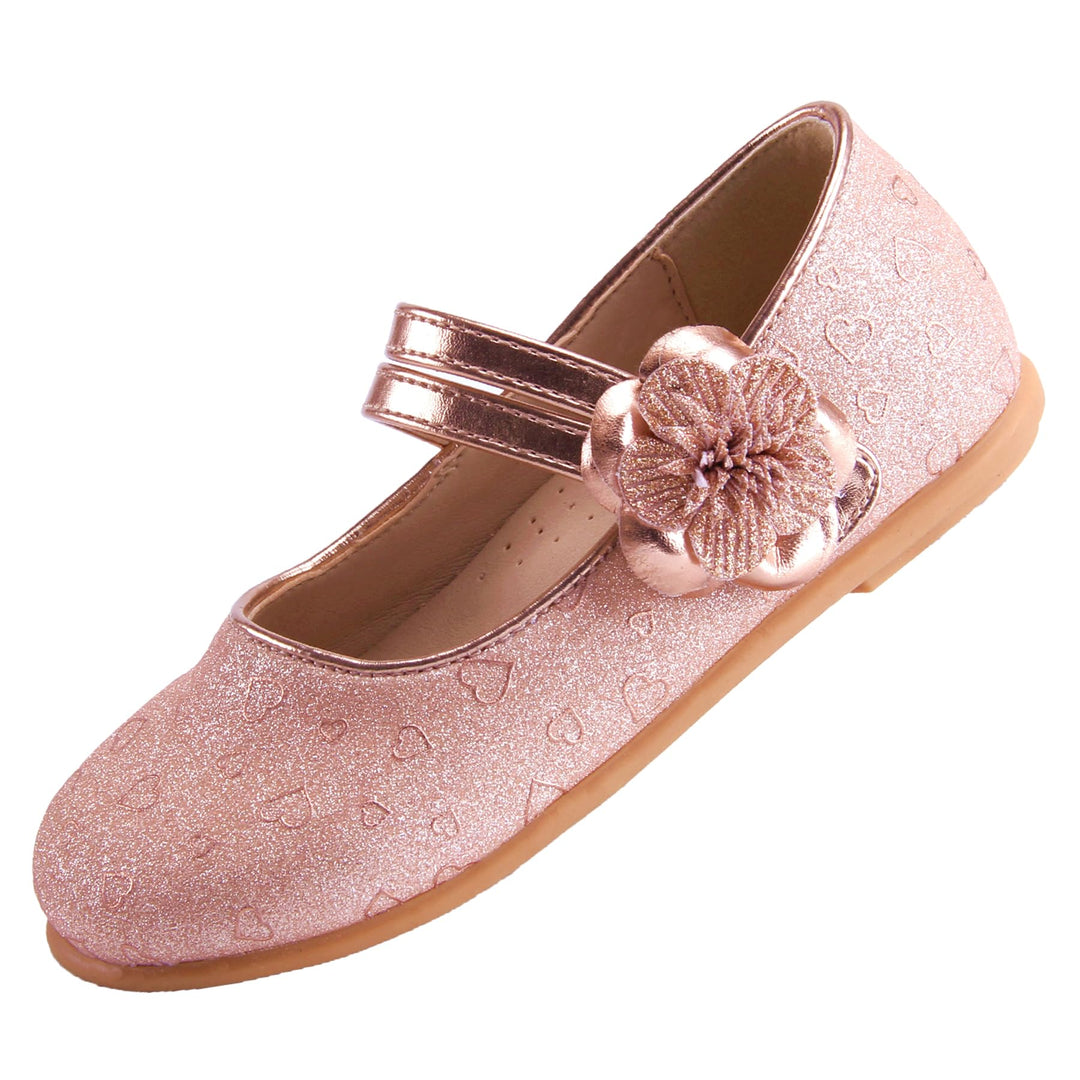 EIGHT KM EKM7063 Kleinkind Mädchen Kleid Schuhe Mary Jane Wohnungen Prinzessin Hochzeit Schuhe Balle