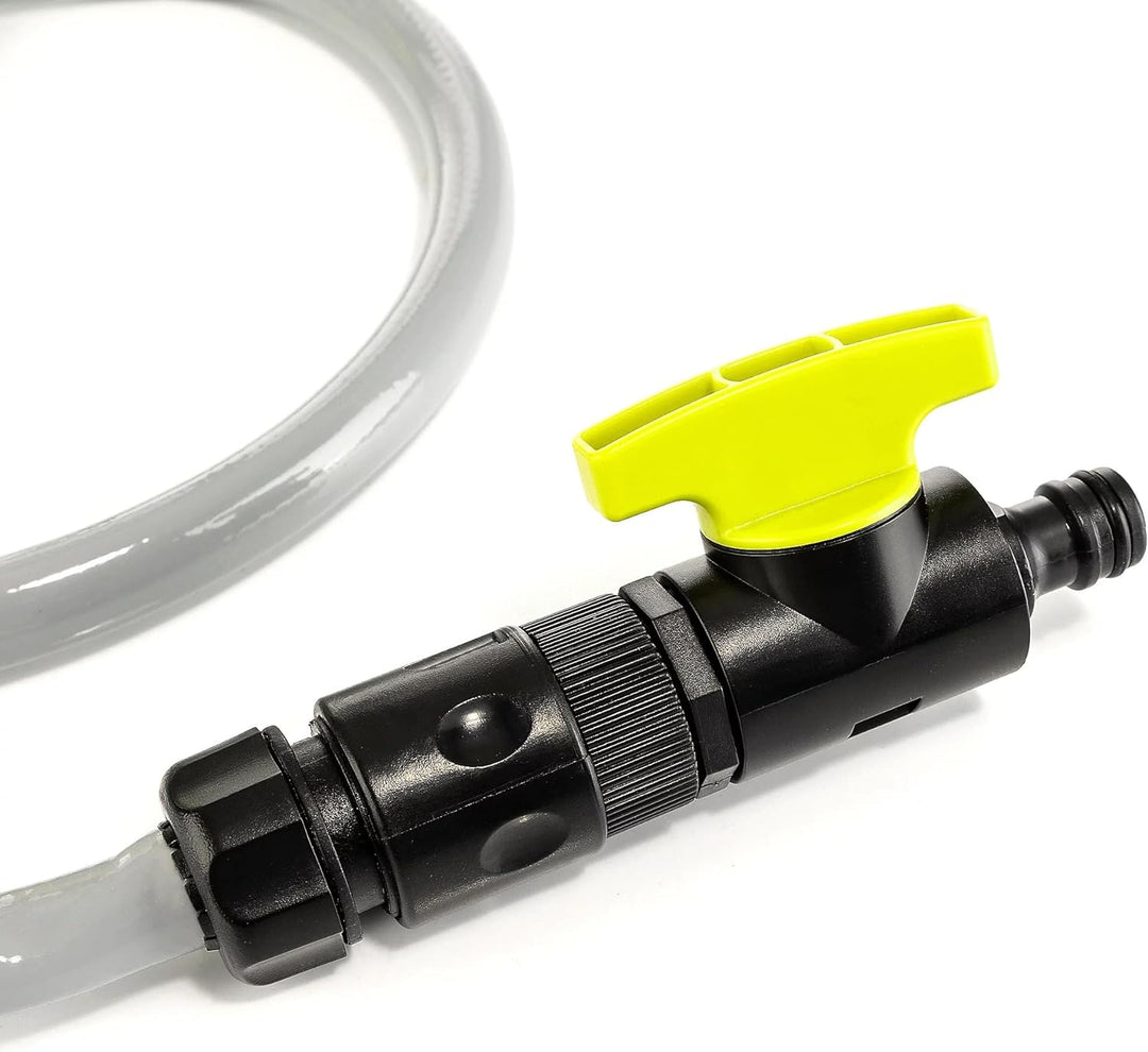 Baricus Akku-Wasserpumpe / Tauchpumpe - 18V Förderhöhe 17,5m Pumpleistung bis zu 1750l/h ideal für B