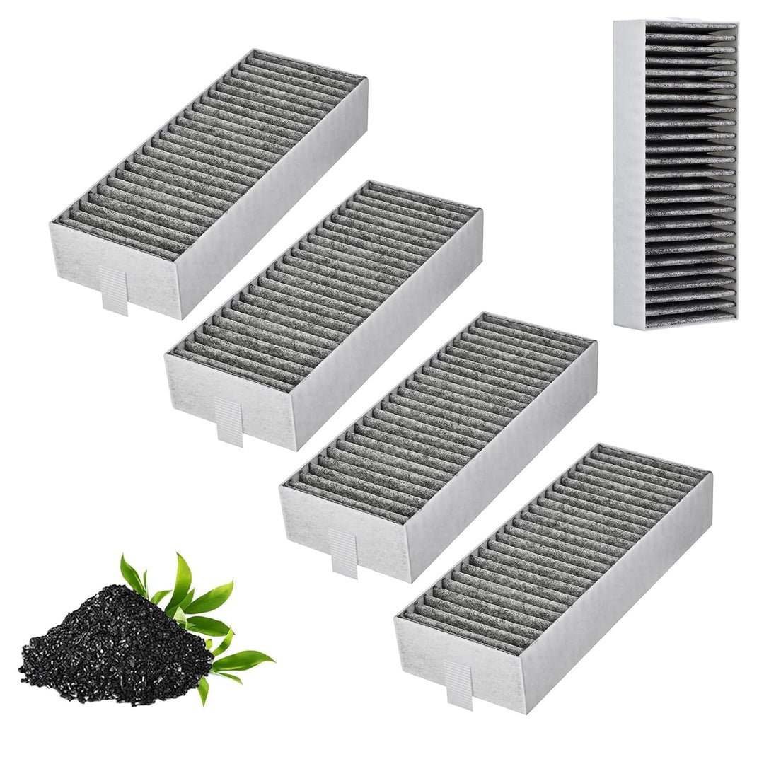 MOLIMOLI Neff Dunstabzugshaube Filter 4 Stück Aktivkohlefilter für Siemens/Bosch/Gaggenau/Constructa