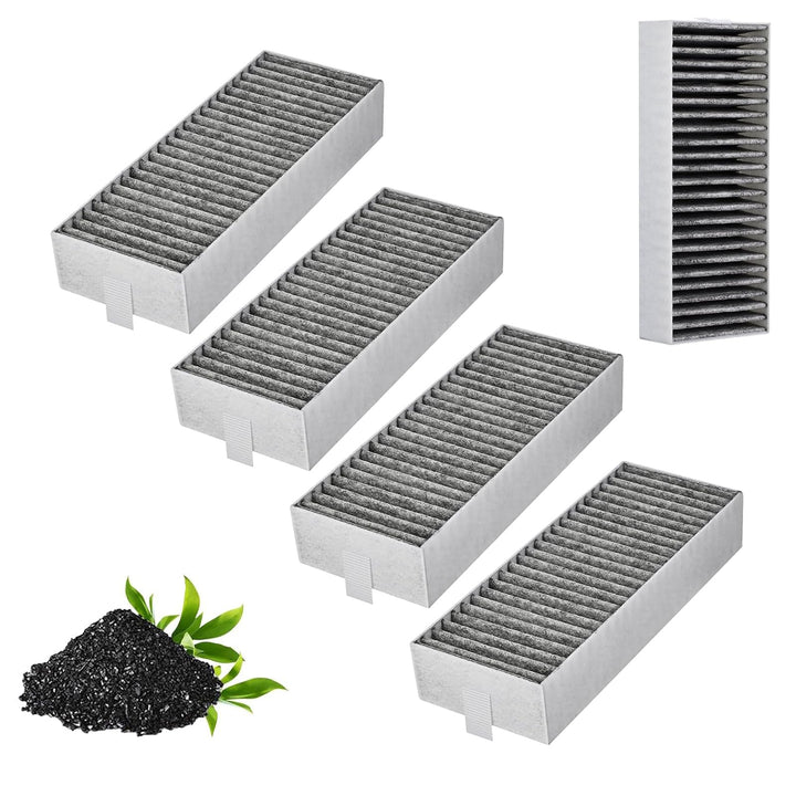 MOLIMOLI Neff Dunstabzugshaube Filter 4 Stück Aktivkohlefilter für Siemens/Bosch/Gaggenau/Constructa