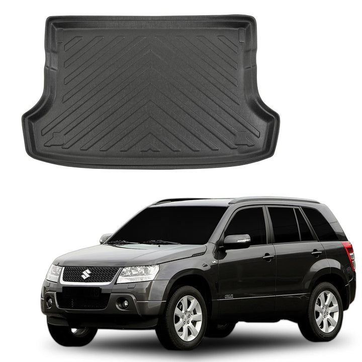 SCOUTT Kofferraumwanne passend für Suzuki Grand Vitara 5-Türer 2005-2015, 3D TPE Allwetter mit hohem